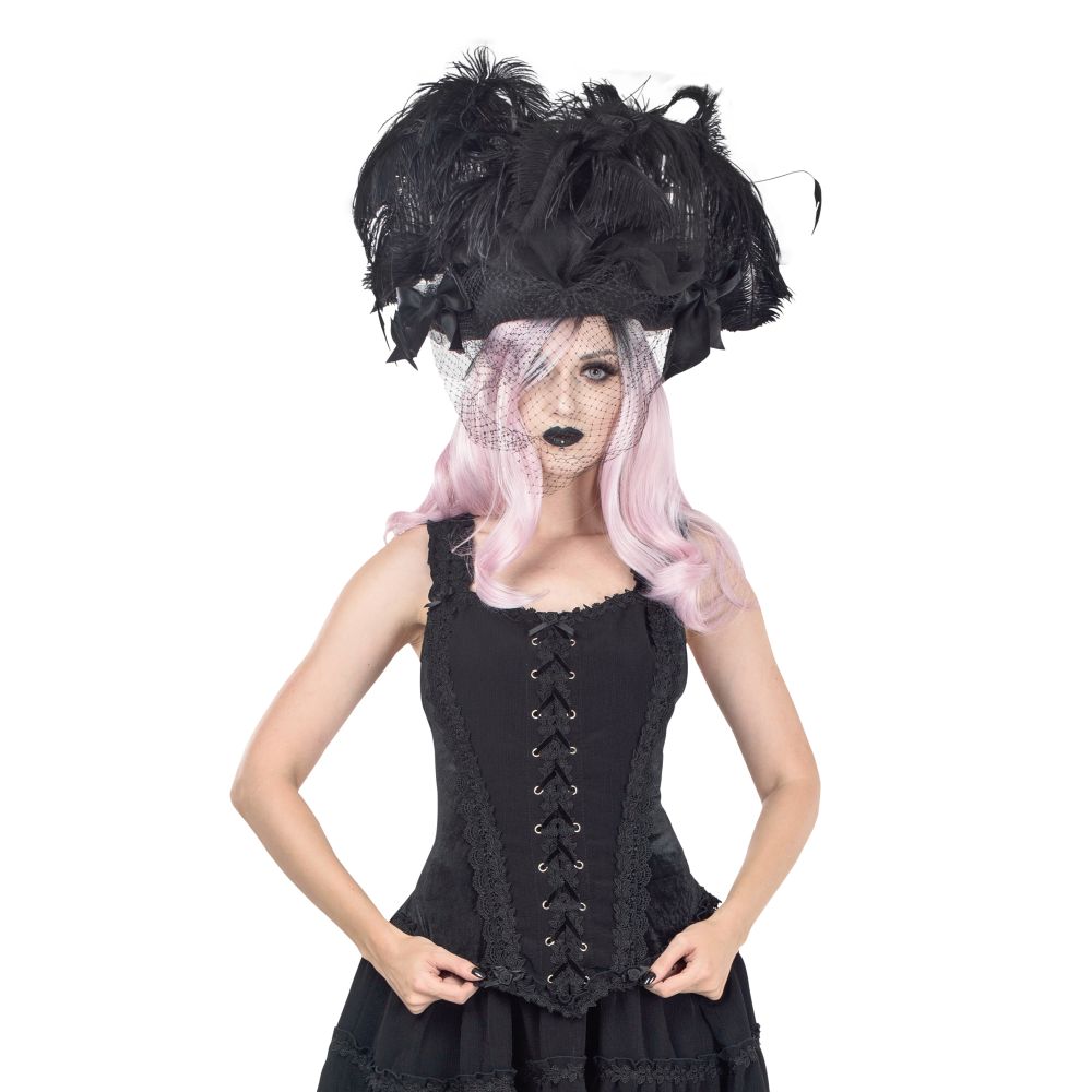 Sinister - 1231 Haut sans manches - Noir